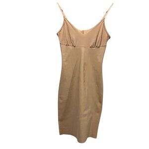 Commando Two-Faced Tech Control Full Slip, Beige, L